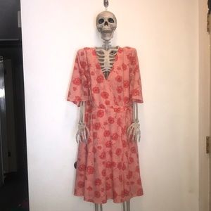 Torrid faux wrap dress size 12